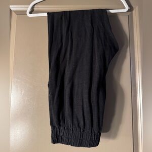 Black Linen Pants